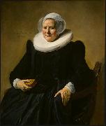 Frans Hals Portrait of an Elderly Lady oil painting reproduction